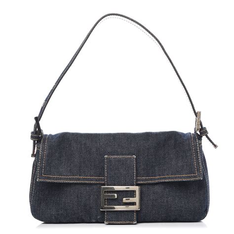 fendi jean bag|fendi vintage baguette.